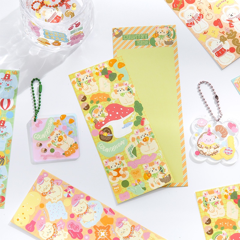 Sticker INFEEL.ME dán trang trí gooka phong cách độc đáo sáng tạo