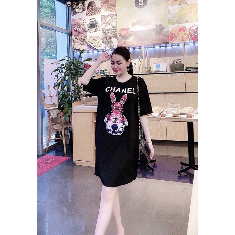 Sỉ váy suông - Đầm suông thỏ CHANELL from rộng dáng dài