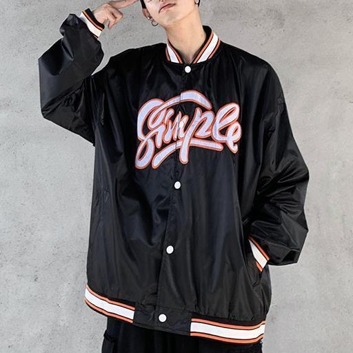 Áo khoác nam nữ thêu hoa thời trang Hàn Quốc