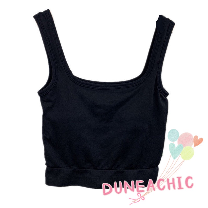 Áo Tank Top Cổ Vuông Hở Lưng Quyến Rũ Cho Nữ