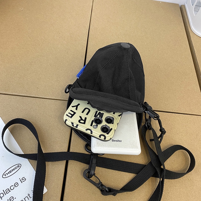 Túi Đeo Chéo Mini Đựng Điện Thoại Và Tiền Xu Phong Cách Thời Trang Hàn Quốc Cho Nam