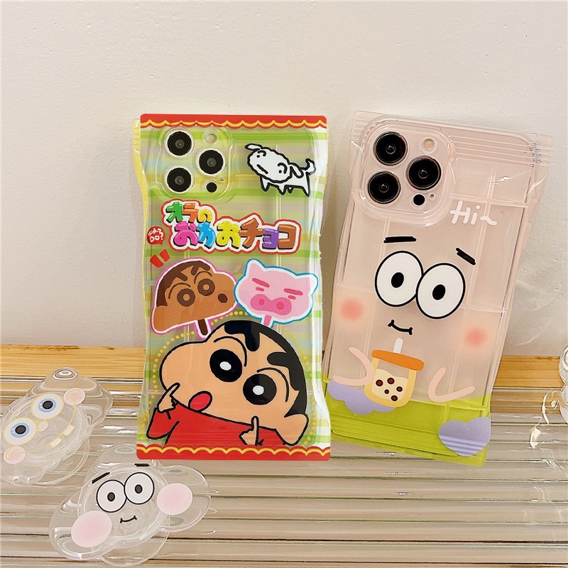 Ốp Lưng Iphone Hình Vỏ Kẹo Bim Bim Bảo Vệ Camera Hoạt Hình 6/6plus/6s/6splus/7/7plus/8/8plus/x/xs/xsmax/11/12/13/promax