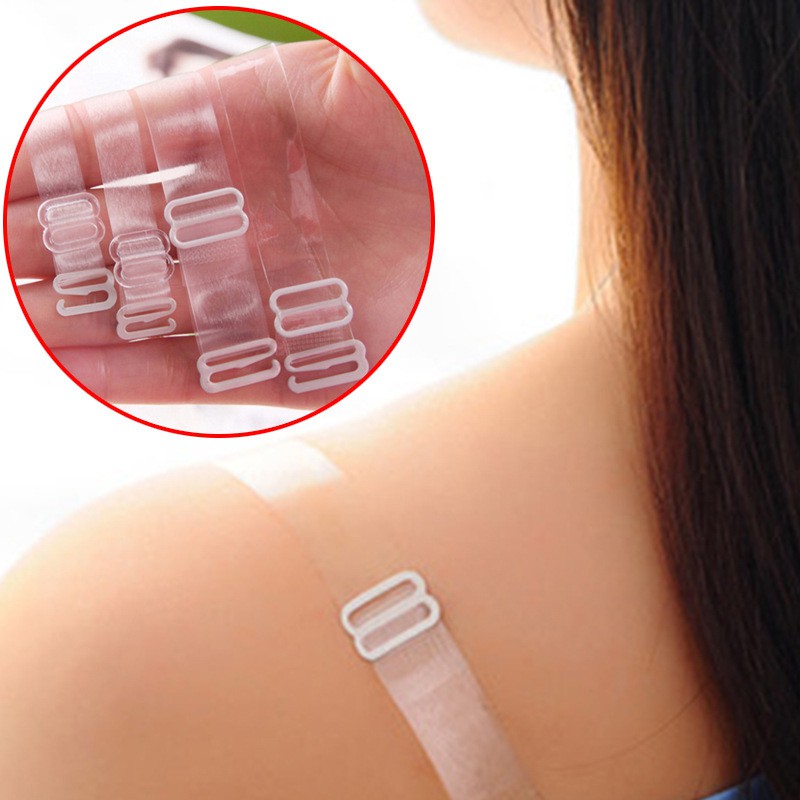 Dây Áo Ngực Trong Suốt, Dây Áo Lót Siêu Dai 1 Cặp (2 cái)
