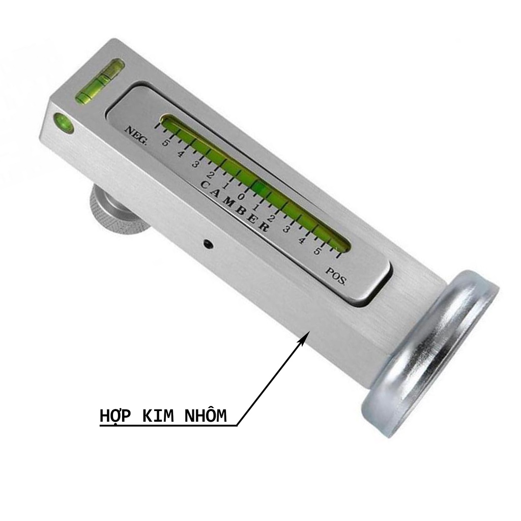 Dụng cụ đo góc camber và góc bánh xe từ tính chính xác chuyên dùng cho xe hơi / xe tải