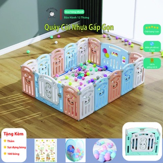Quây cũi nhựa cao cấp - Quây bóng cho bé