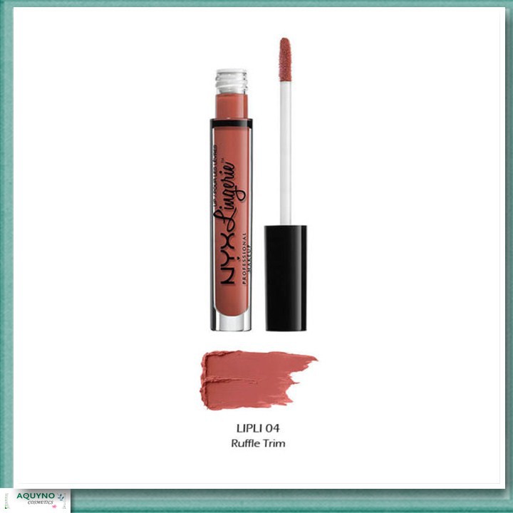 Son Kem Lì NYX Lip Lingerie Liquid Lipstick - LIPLI04 - Ruffle Trim