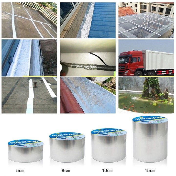 Băng keo siêu dính chống thấm cuộn 5 mét bản 10cm