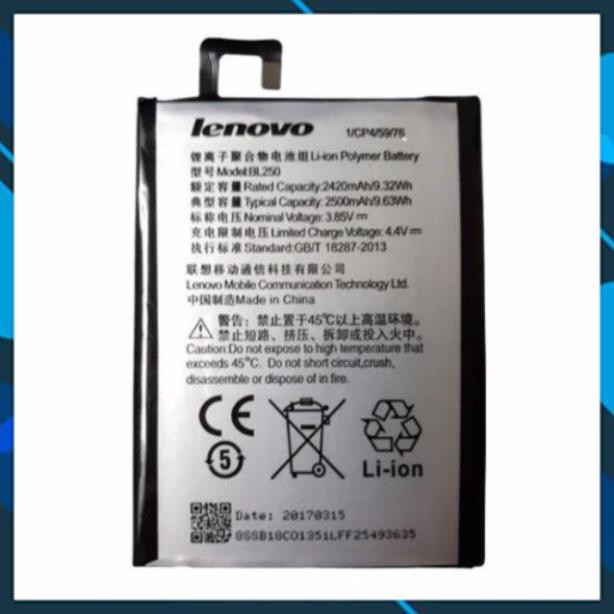 Pin Lenovo Vibe S1 BL250 dung lượng 2500mAh mới 100%
