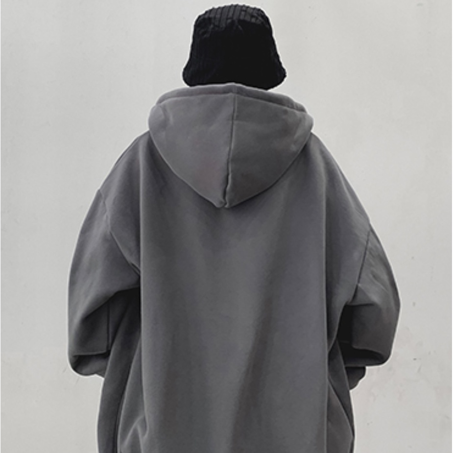 Áo Khoác Có Mũ Trùm Dáng Rộng In Hình Giản Dị Thời Trang Dành Cho Nam Áo hoodie unisex form rộng áo hoodie simple nữ form rộng dày big size áo hoodie nỉ bông