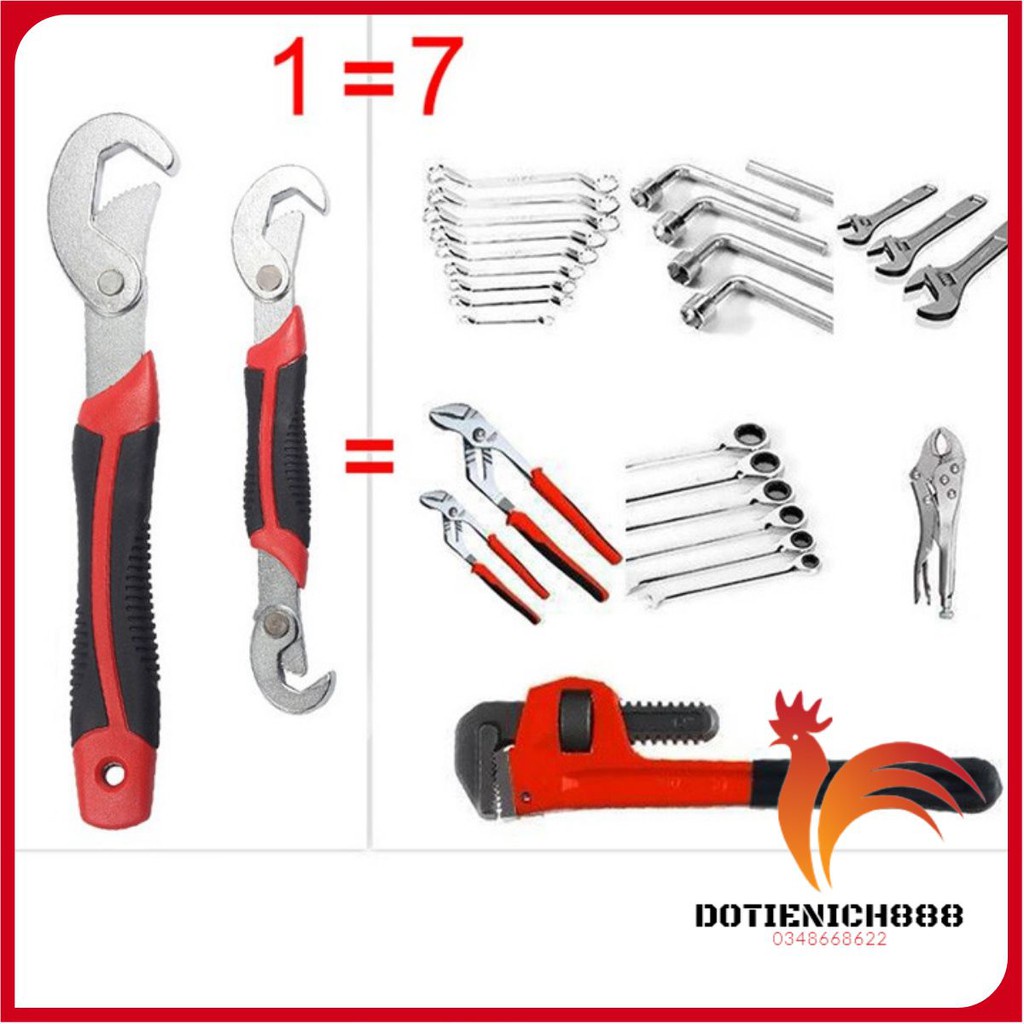 Bộ 2 Mỏ Lếch Cờ Lê Đa Năng