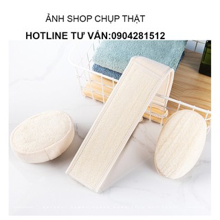 Xơ mướp tắm - Bông Tắm Xơ Mướp 100% Tự Nhiên - Tẩy tế bảo chết massase cơ thể - summernature182