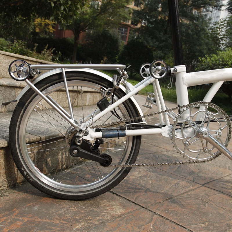 Giá Đỡ Phía Sau Xe Đạp Brompton Tiêu Chuẩn Gấp Gọn Tiện Lợi