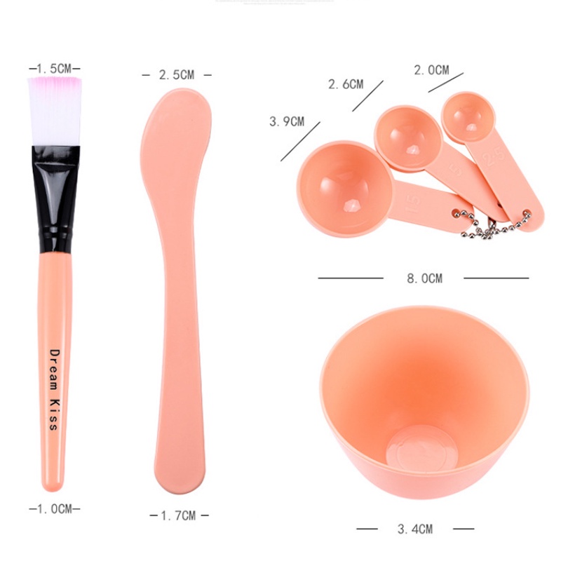 [Hàng mới về] Bộ 6 món bát và cọ phết mặt nạ đa năng tiện lợi DIY