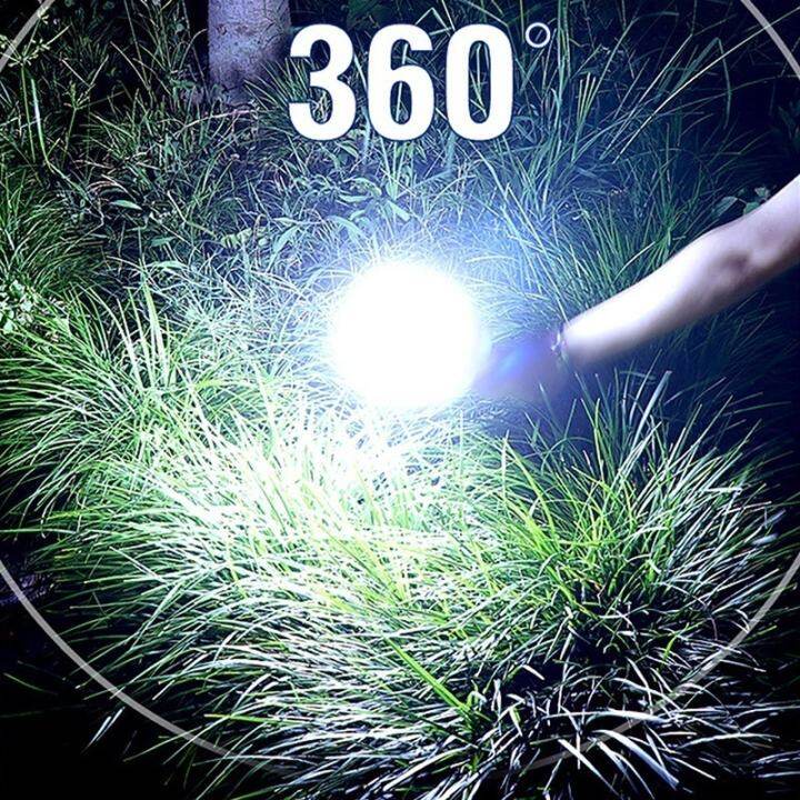 ☬ Nguồn cung cấp Hàng hải ☬Bóng Đèn LED Năng Lượng Mặt Trời 300W Siêu Sáng Có Thể Sạc Lại Bằng Cổng USB