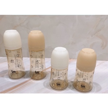Bình hút Tovi and Molly, Bình hút Thỏ 180ml/280ml Hàn chính hãng