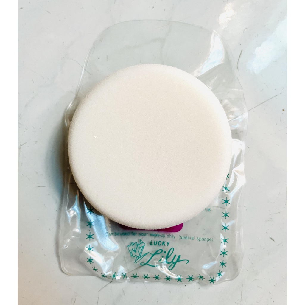 Bông phấn trang điểm kem nền, phấn nước Lily Soft 7
