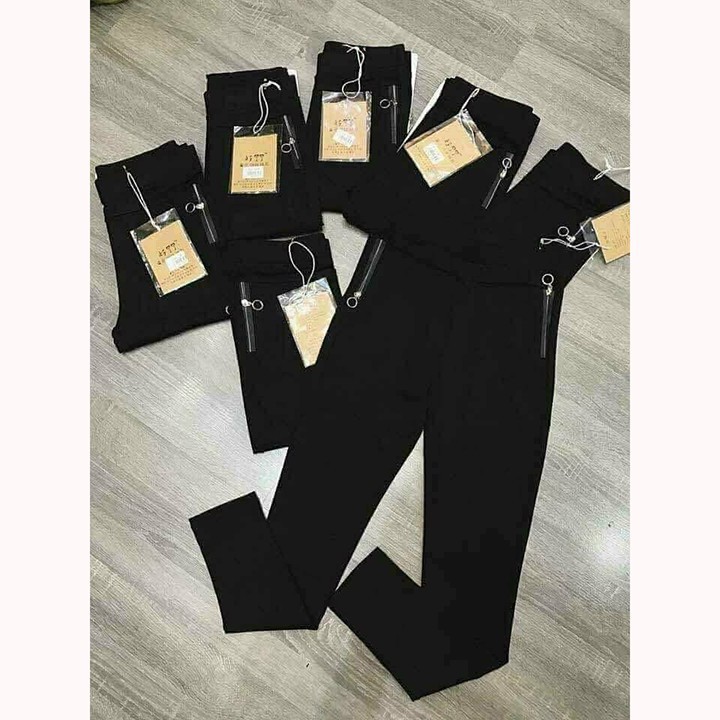 Quần legging phối KHÓA SƯỜN Hàn Quốc chất UMI | BigBuy360 - bigbuy360.vn
