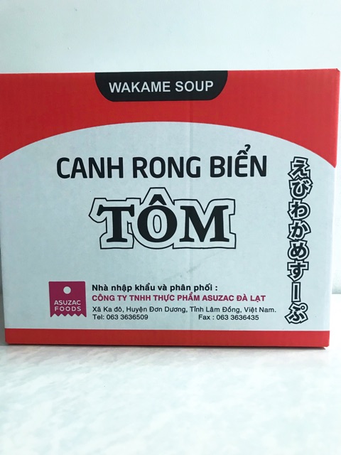 CANH RONG BIỂN TÔM ASUZAC | BigBuy360 - bigbuy360.vn