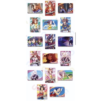 Gói Bánh xốp kèm thẻ nhân phẩm Anime Uma Musume Pretty Derby, Silence Suzuka, Nhật Bản