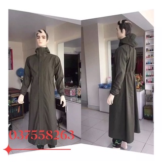 ( Ảnh Thật- Bão sale) Áo mưa măng tô nam nữ 2 lớp xuất khẩu