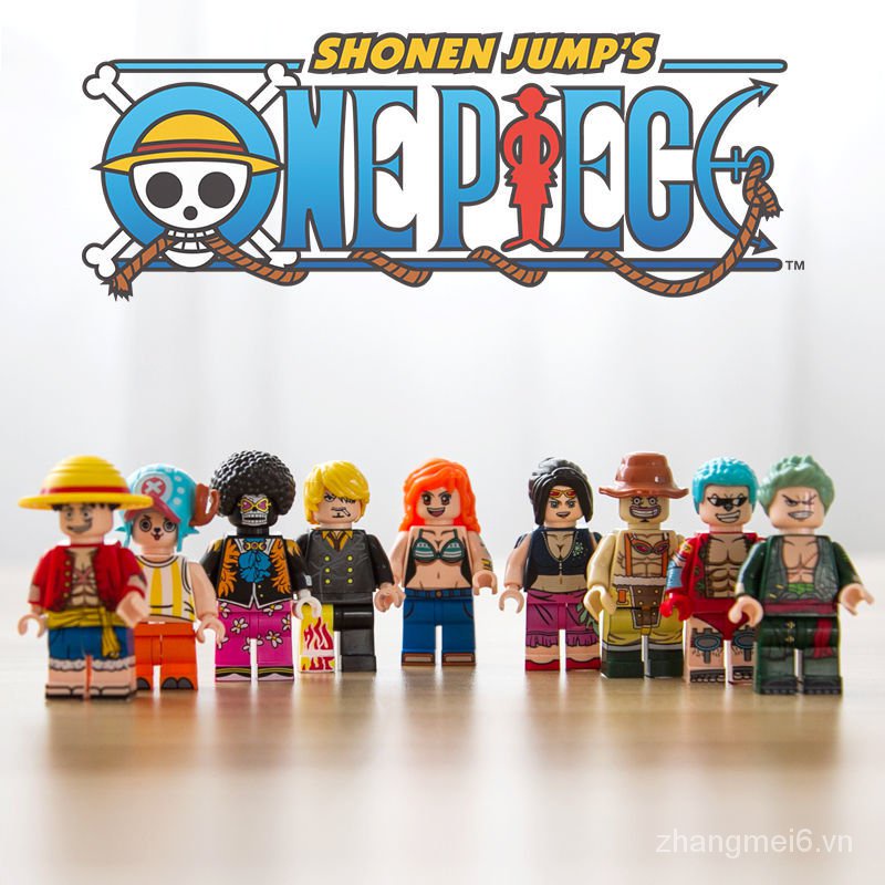 Đồ chơi lắp ráp hình mô hình thuyền phim Luffy One Piece