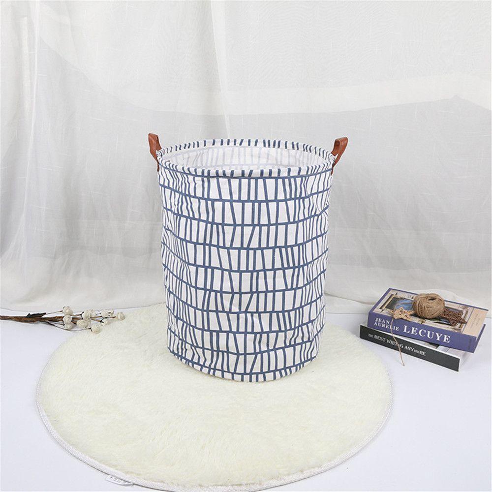 Giỏ Vải Đựng Đồ Giặt / Đồ Chơi Cỡ Lớn Có Thể Gấp Gọn Tiện Dụng