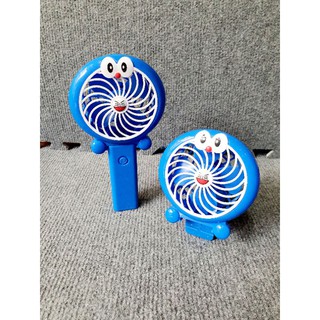 Quạt mini cầm tay Doremon chạy pin