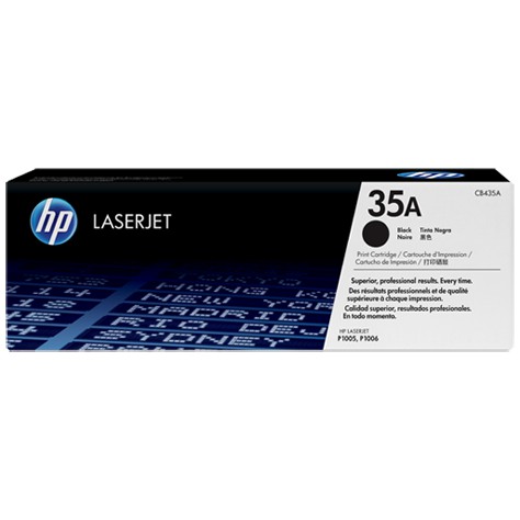 HP 35A Black Original LaserJet Toner Cartridge (CB435A) - Hàng Chính Hãng