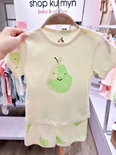 Bộ cộc tay cotton Uala rogo