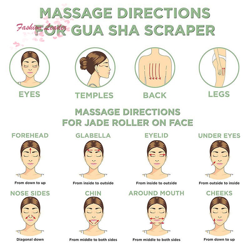 (Hàng Mới Về) Bộ Con Lăn Ngọc Bích Giảm Nếp Nhăn Lão Hóa Làm Đẹp Da | BigBuy360 - bigbuy360.vn