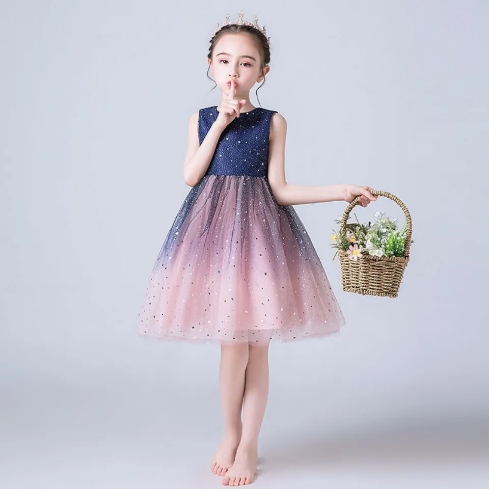 Đầm Công Chúa Xinh Xắn Thời Trang Cho Bé Gái Từ 3 Đến 4 Đến 5 Đến 6 Đến 7 Đến 8 Đến 9 Đến 10 Đến 11-12 Tuổi