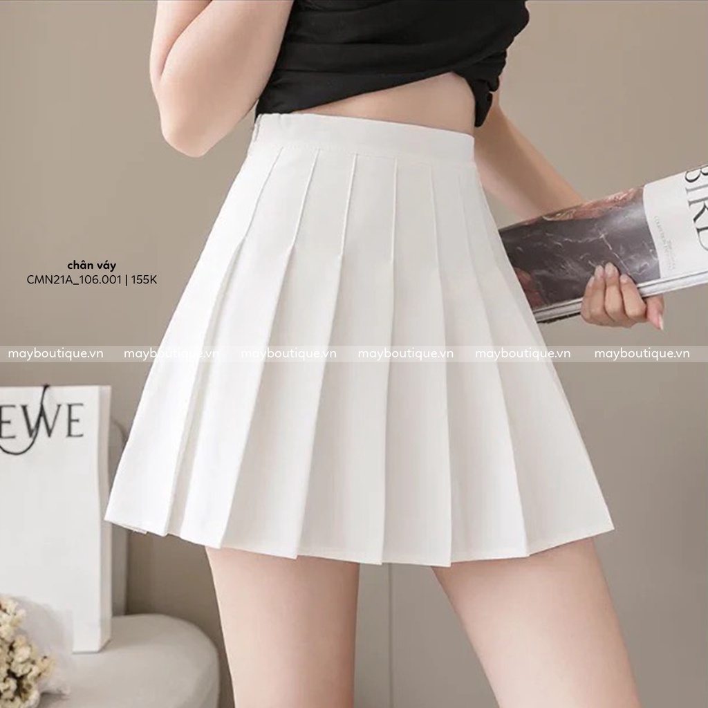 [HÀNG CÓ SẴN] Chân váy tennis xếp ly dáng ngắn phong cách Ulzzang CMN21A_106.001 (KÈM VIDEO) | BigBuy360 - bigbuy360.vn
