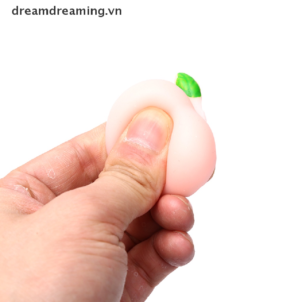 Đồ Chơi Siêu Mềm Hình Quả Đào Có Hương Thơm