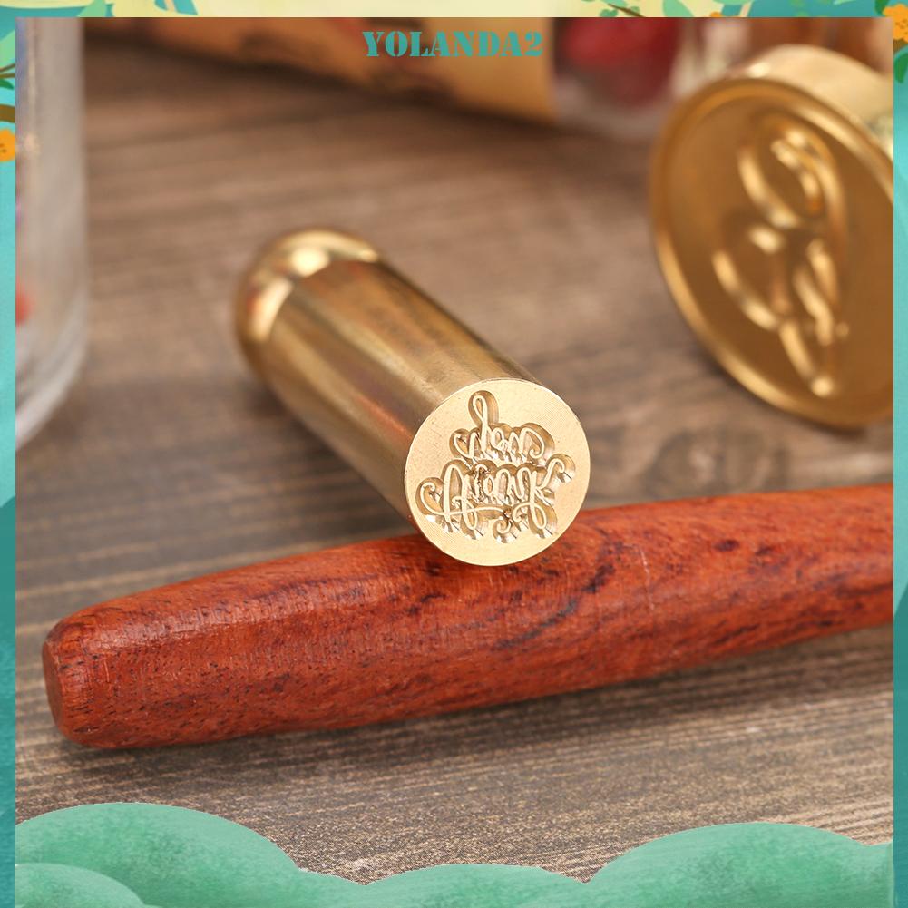 Con Dấu Sáp Niêm Phong Thiệp Mời Chữ Thank You DIY