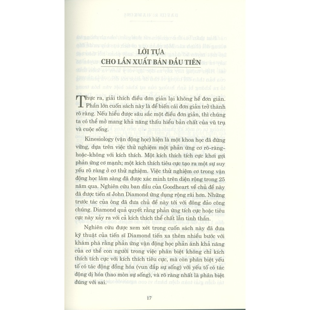 Sách - Power Vs Force – Trường Năng Lượng Và Những Nhân Tố Quyết Định Tinh Thần, Sức Khỏe Con Người | BigBuy360 - bigbuy360.vn