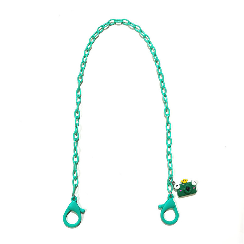 58cm Candy Color Acrylic Fashion Women Children Face Shield Chain Glasses Chain Anti-lost Lanyard Chain Jewelry