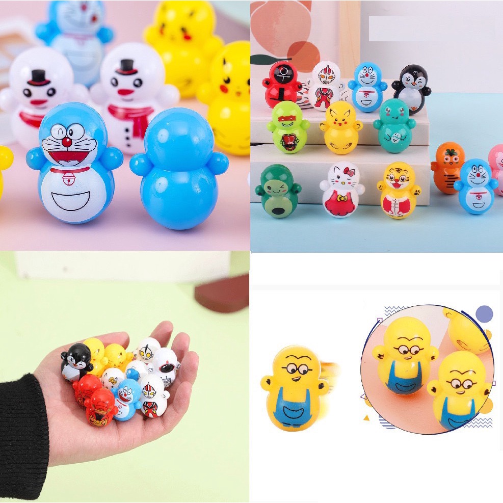 Con lật đật mini hình thú vui nhộn