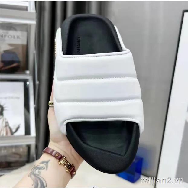 BALMAIN Dép Muller Đế Dày Tăng Chiều Cao Mẫu Mới 2022 Cho Cặp Đôi