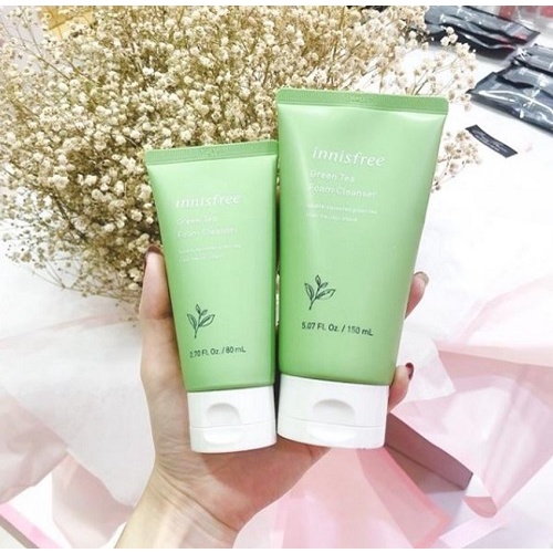 Sữa Rửa Mặt Trà Xanh Innisfree Green Tea Cleansing Foam 150ML- Donna.cosmetics | BigBuy360 - bigbuy360.vn