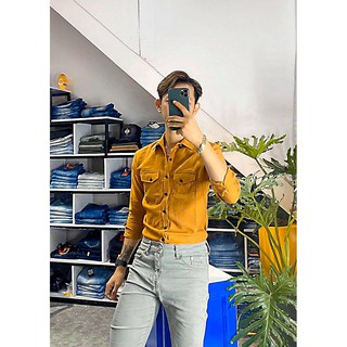 Áo Sơ Mi Denim Nam Cao Cấp