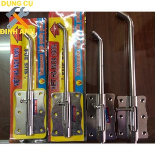 Chốt cửa dọc inox,chốt đuôi chuột inox