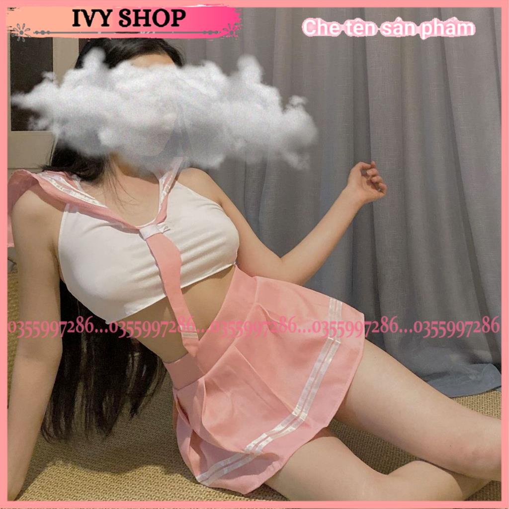 Bộ ngủ cosplay thủy thủ, nữ sinh KÈM TẤT ĐÙI (có ảnh thật) | BigBuy360 - bigbuy360.vn