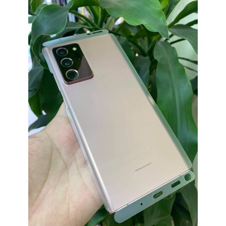 Dán dẻo PPF Full Viền Xịn Samsung S23 ultra S22 ultra Note 20 plus Note 10 plus Note 9 Note 8 + tặng gạt cực dễ dán