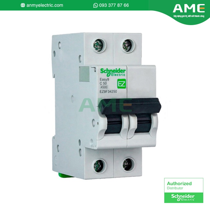 Cầu dao tự động bảo vệ quá tải và ngắn mạch Schneide_EZ9F34216