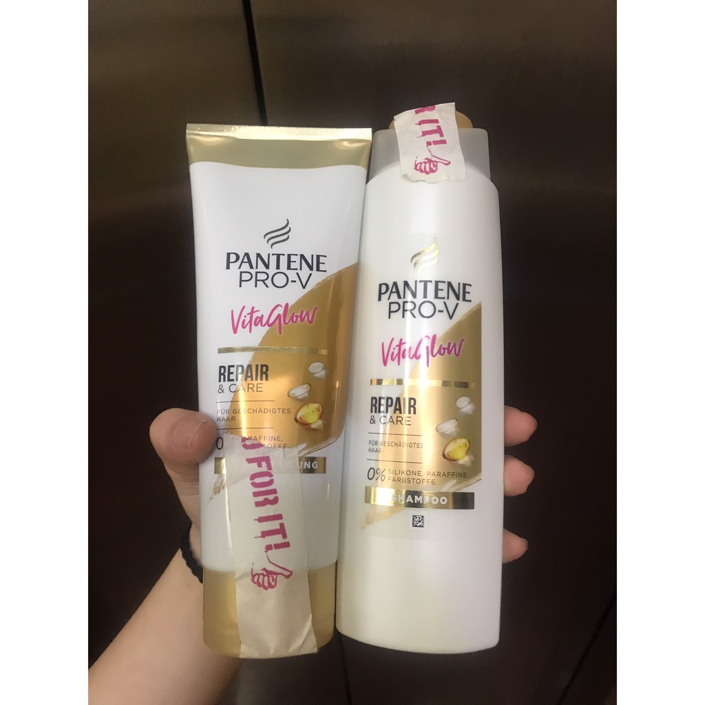 Dầu Gội  PANTENE PRO-V VITAGLOW - chăm sóc mái tóc khô xơ, hư tổn, thiếu sức sống 300ml