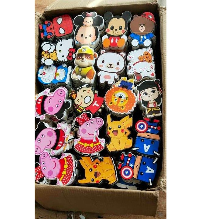 Set 10 Lì Xì 2024 Giáp Thìn Mix Nhân Vật Hoạt Hình Siêu Cute