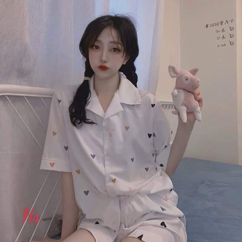 Bộ pizama trái tim HS68