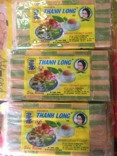 Kẹo Dừa Thanh Long Sầu Riêng 450gram