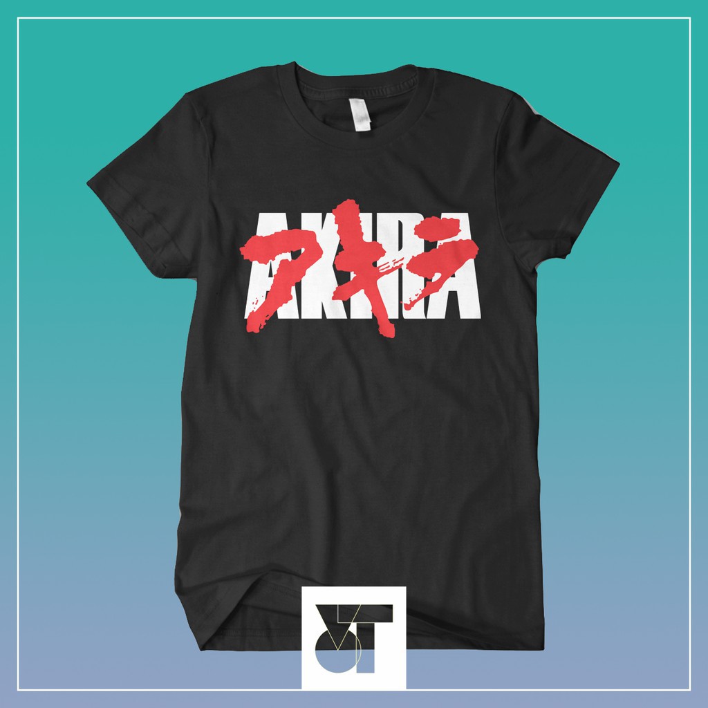 Áo thun Anime Manga T-shirt Retro Akira Logo mẫu áo thun in hình đẹp