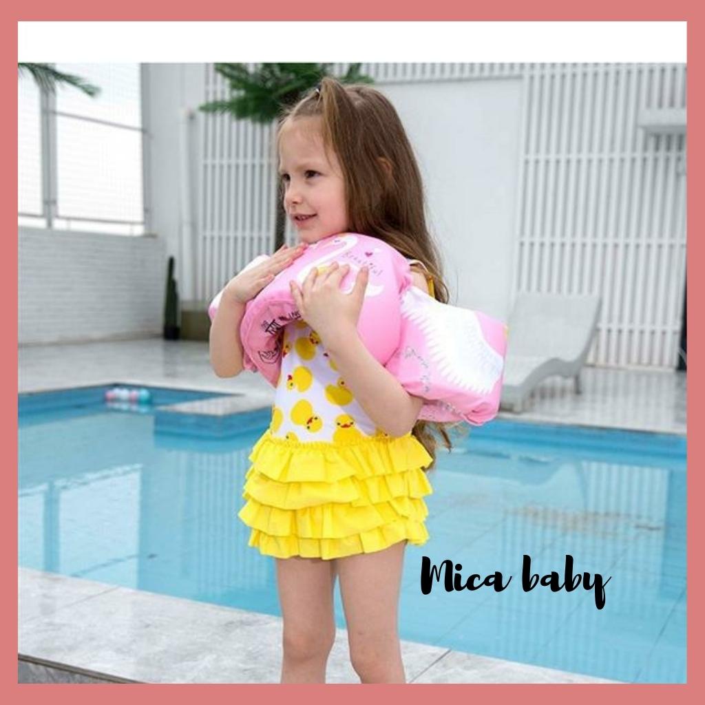 Phao bơi tay liền thân đỡ ngực cao cấp cho bé từ 2-10 tuổi Mica Baby PB08
